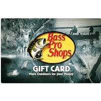 $200 Bass Pro Shops Gift Card + 400 bids